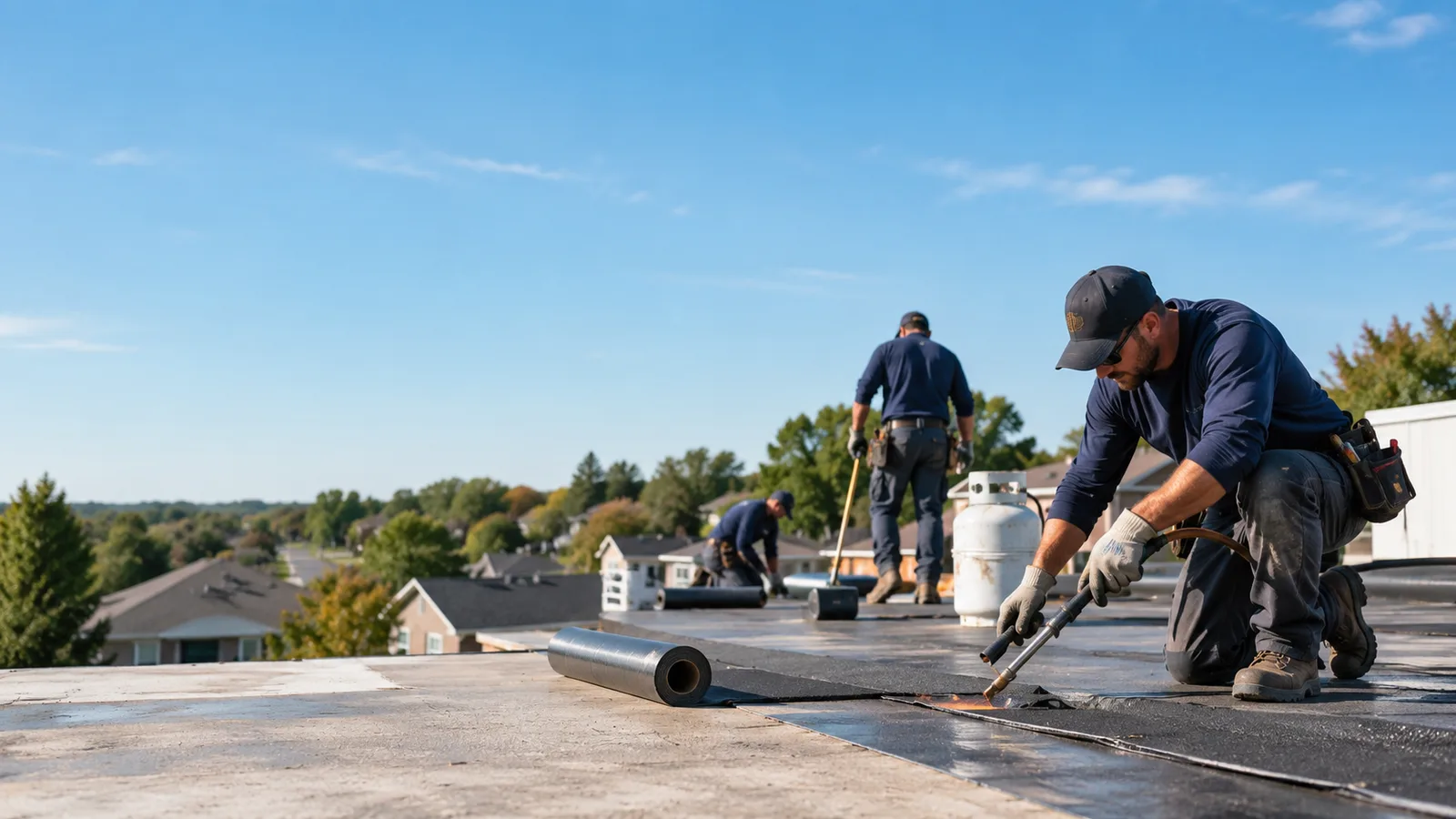 Flat Roof Leak Repair providers in Grimsley, TN